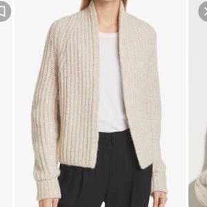 VINCE Alpaca Cropped Cardigan XXS